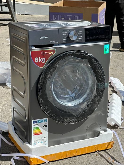 Mega aksiya Ziffler 8 kg kir moshina garantiya dastavka ustanovk