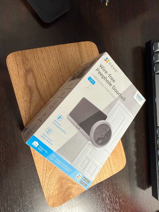 Sonerie video Wireless EZVIZ DP2C 1080p 4600 mAh ecran 4,3 WIFI