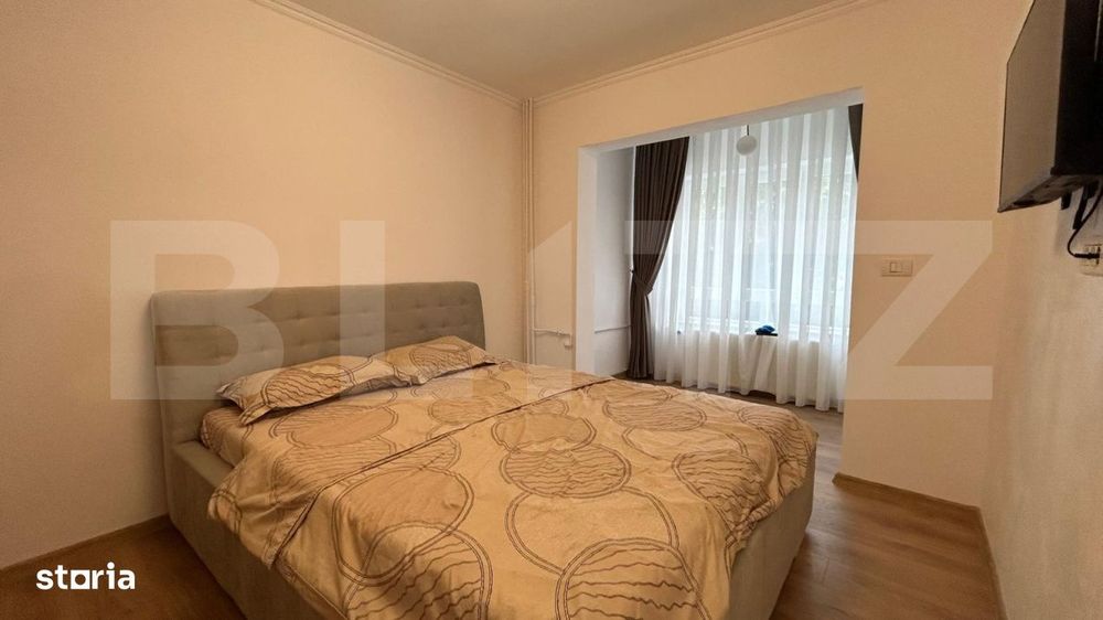 Apartament prima inchiriere, 3 camere, 64 mp, loc de parcare, zona Nuf