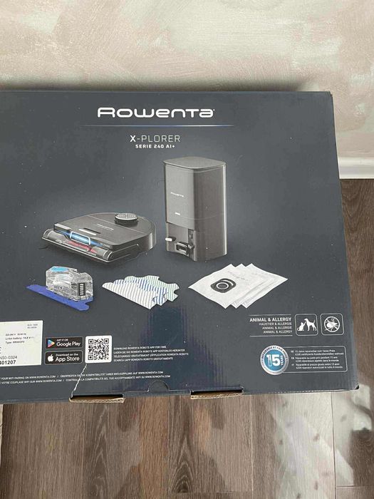 Aspirator robot Rowenta X-Plorer Serie 240 AI+