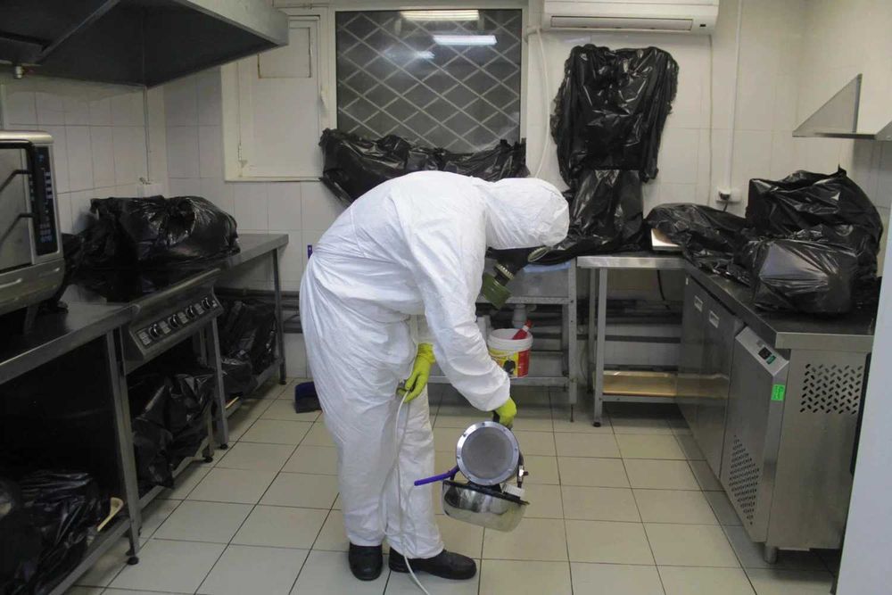 Дезинфекция баня, сауна