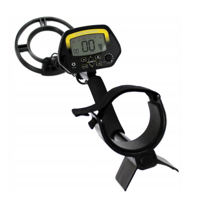 Detector de metale, sonda waterproof 190mm, functie de discriminare,