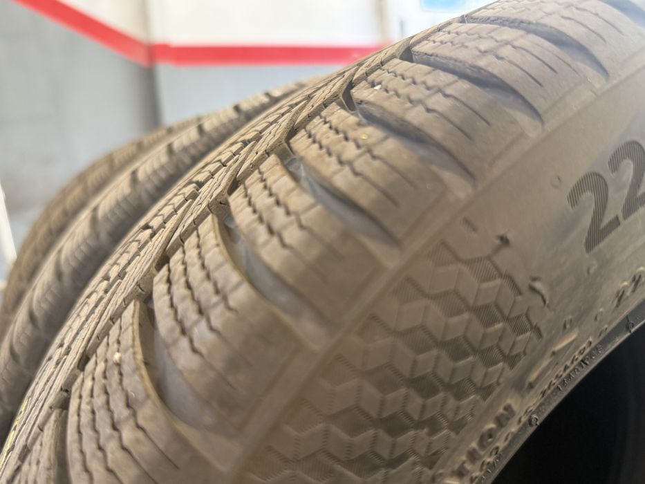 4x Continental WinterContact TS 870 P 225/50 R17 DOT 2025 – КАТО НОВИ, 8.44 мм, ТОП КЛАС