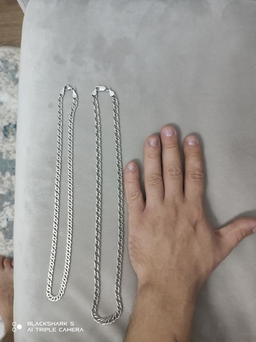 Продам Цепочка на шею серебро