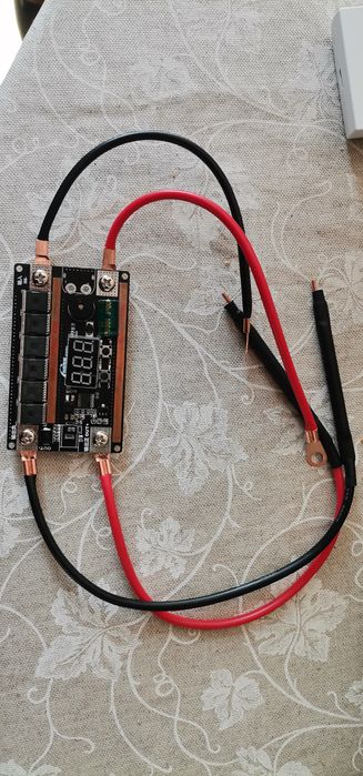 Апарат за точкова заварка , 12 волта от автомобилен акумулатор