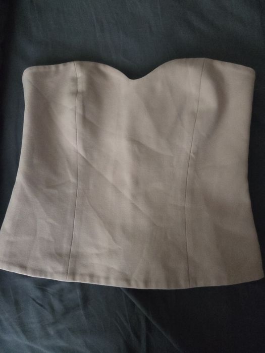 Панталон, бюстие, кожен панталон Zara