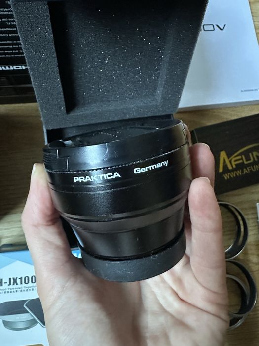 Fujifilm X100V + WCL конвертор + Tele конвертор