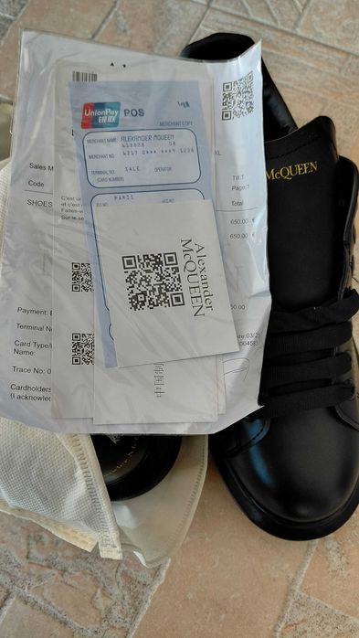 Обувки Alex McQueen