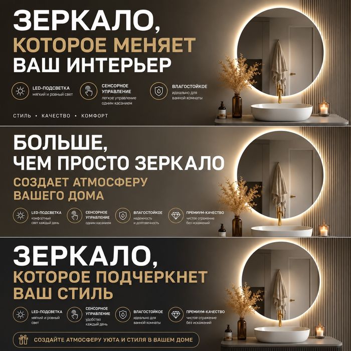 Зеркало под ваш интерьер