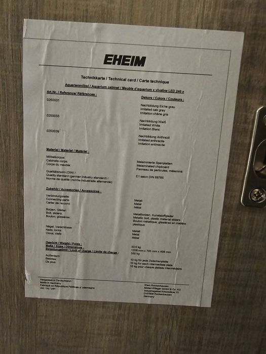 Аквариум с изградена микрофлора Eheim