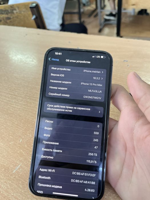 13 про макс 250к 256гб 100АКБ