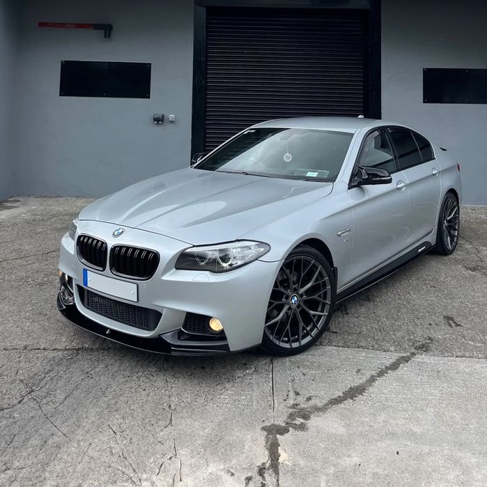 M performance преден лип спойлер BMW F10 F11  М техник M-tech лайсна