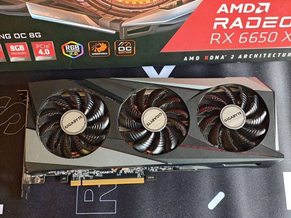 Видеокарта GIGABYTE Radeon RX 6650 XT GAMING OC 8G