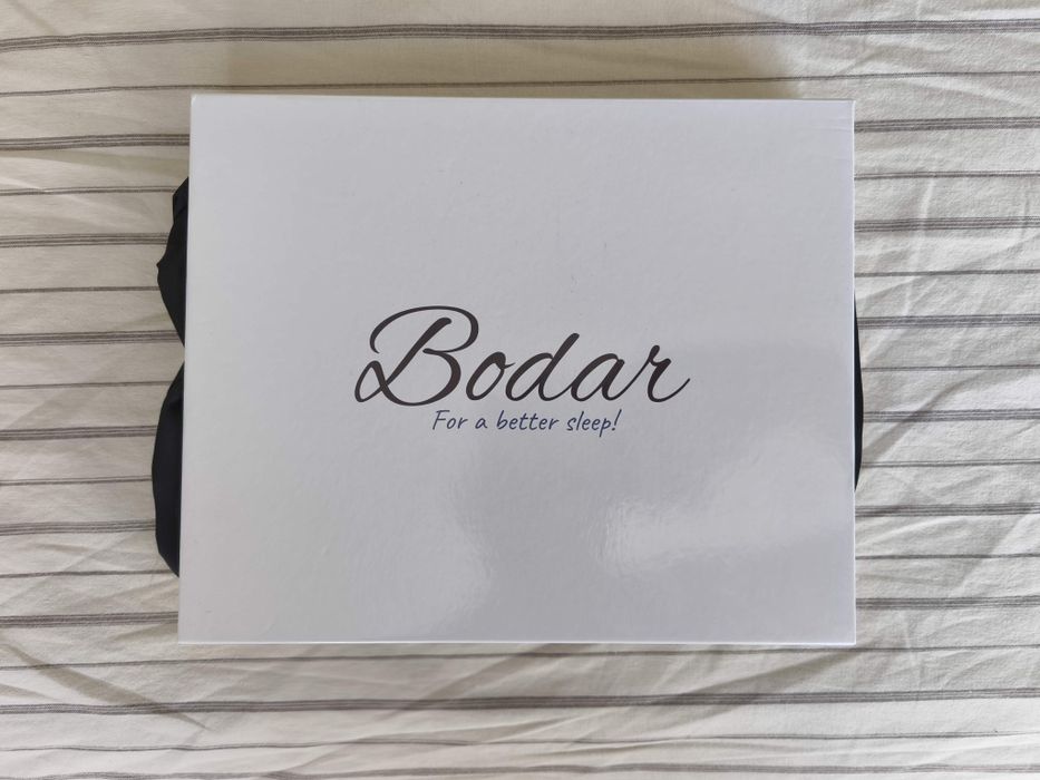 Bodar сатенен халат -"Стилно черно"