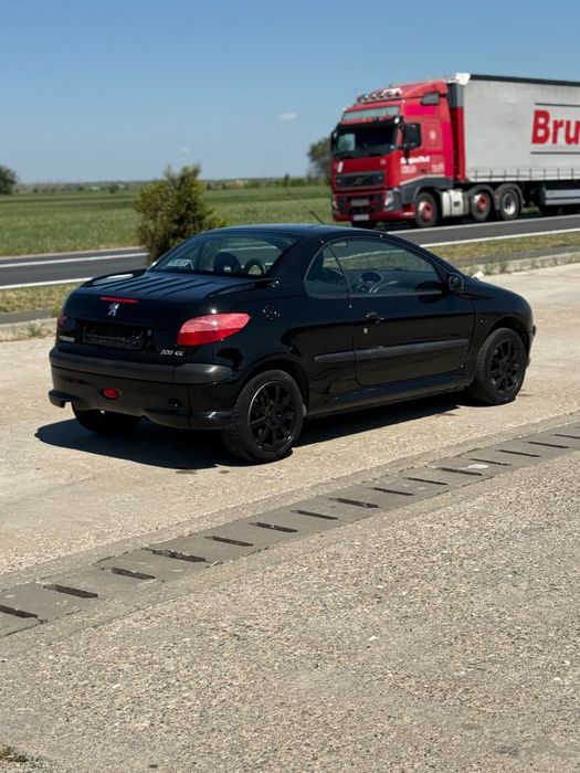 Dezmembrez Peugeot 206 CC 1.6 16v 109CP benzina, 2002, piele, hardtop