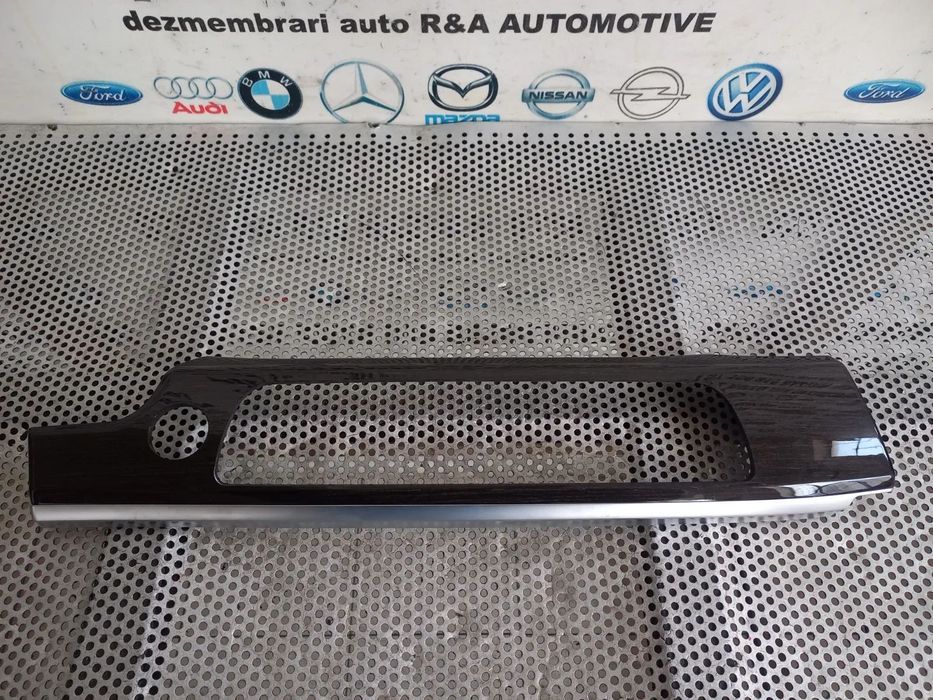 Ornament Trim Bord Lemn Mahon Bmw Seria 7 F01 F02 F03 F04 Volan Stanga Dezmembrez Bmw F01 F02