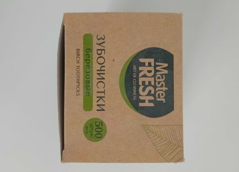 Зубочистки деревянные берёзовые