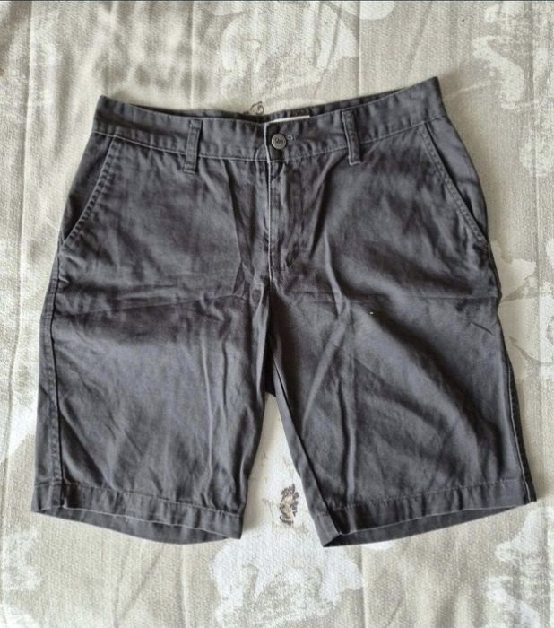 Pantaloni Scurți Bărbați Casual Mu-ii, Gri Închis, Mărime 32