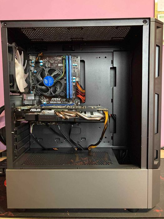 Геймърски компютър Intel core I5, NVIDIA GTX 660, SSD, Windows 11