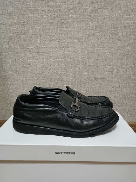 Кожаные туфли 40 размер