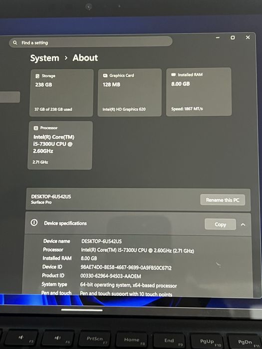 Microsoft Surface Pro 5