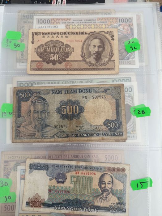 Bancnote diferite tari