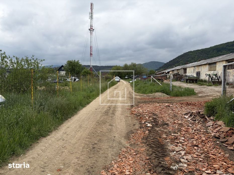 Teren cu autorizatie construire hala in Poplaca