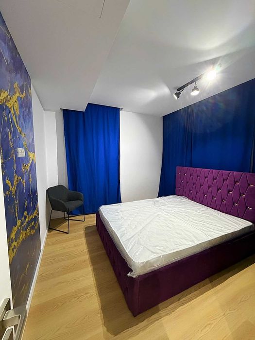 Închiriez apartament 2 camere, central, ultramodern, bloc nou 2026, prima închiriere, loc parcare inclus