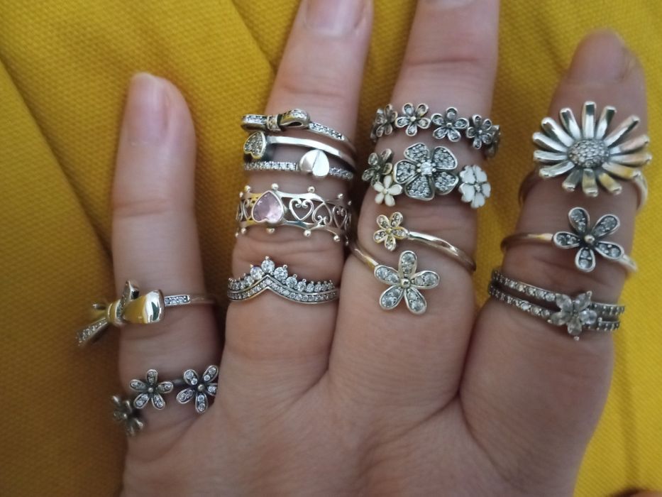 Inele Pandora argint, modele variate