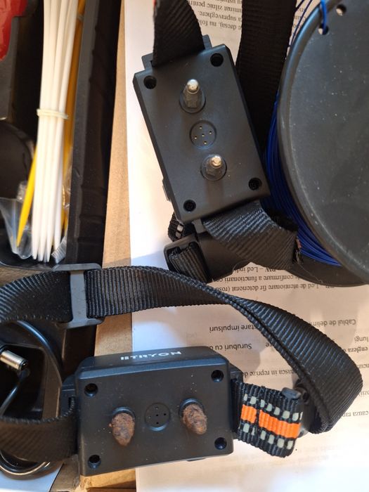 Sistem complet de gard invizibil pt doi caini+ gard suplimentar 300m