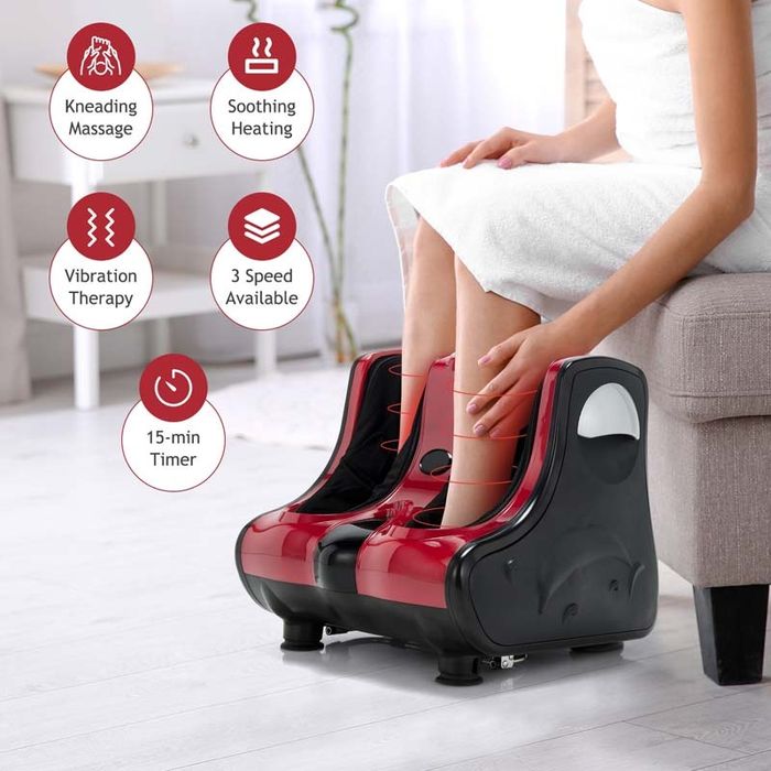 Massajor aparat Foot Massager Массажёр для ног
