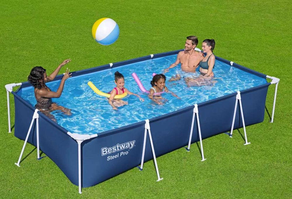 Piscina Bazin Familie Copii Relaxare Cadru Metal Bestway 400 x 211 x 81cm LIVRARE GRATUITA TM