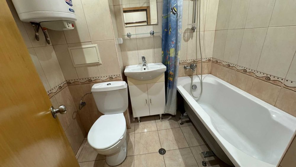 Обзаведен тристаен апартамент в близост до плажа, к-с „Нов изгрев“