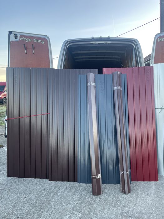 Promotie!. Tablă cutata colorata prețul dela 20 lei