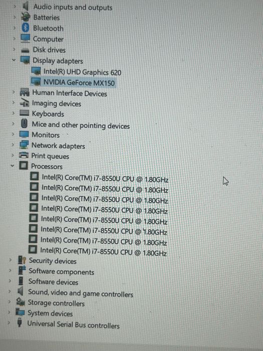 Laptop Lenovo 520-15IKB
