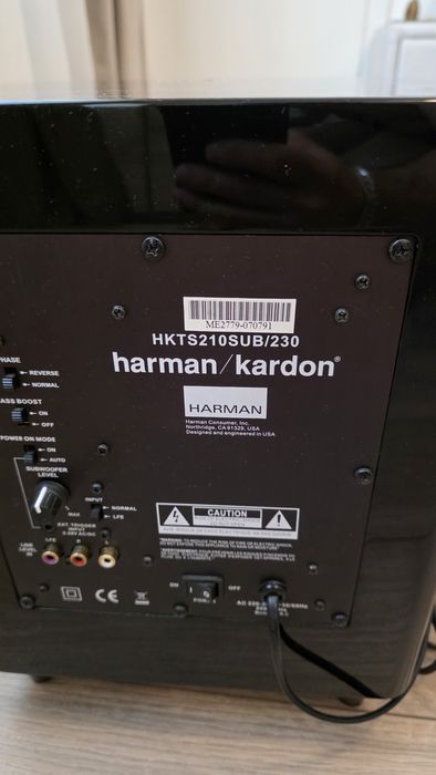 HARMAN / KARDON HKTS 210SUB/230 subwoofet
harman/kardon