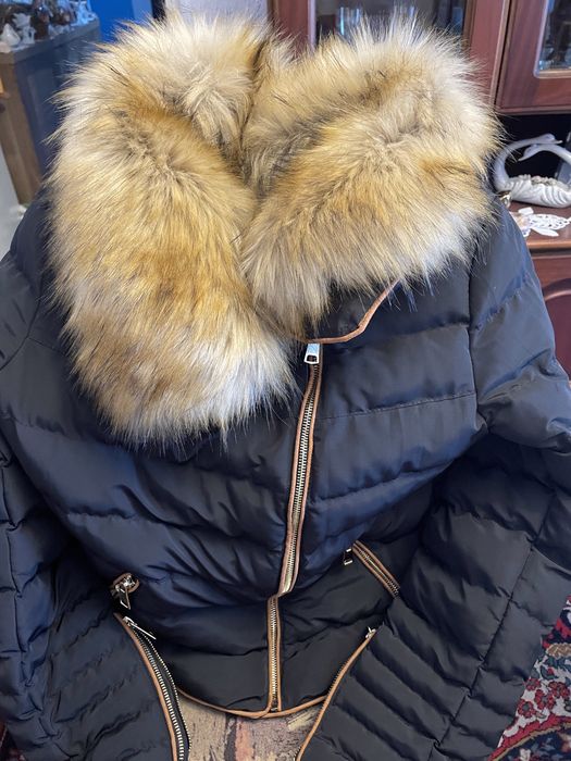 Geaca dama cu guler blana