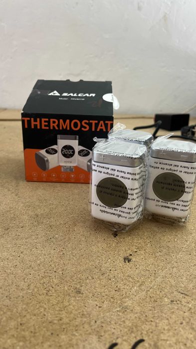 Termostat inteligent calorifer SALCAR TRV801W – Set 3 bucăți (WiFi, Alexa/Google)