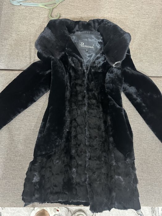 Шуба мутоновая натуральная