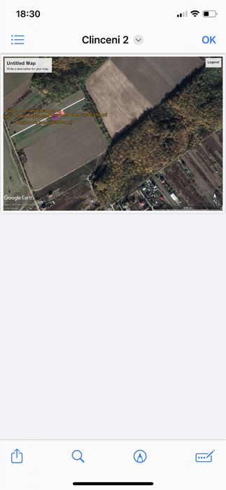Vand parcela intravilan Clinceni-Odoreanu