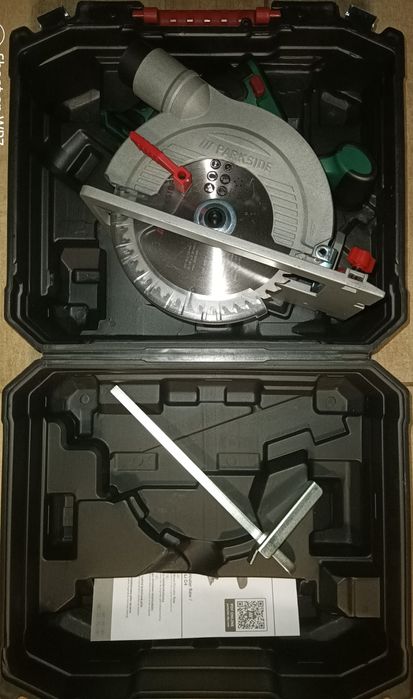 Parkside ferastrau circular pe baterie incarcator 20V fierastrau disc