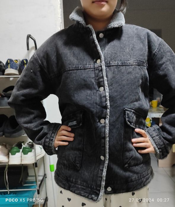 Джинсовая куртка женская