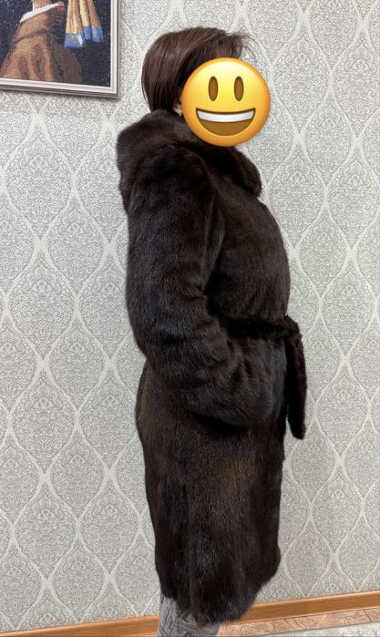 Натуральная норковая шуба