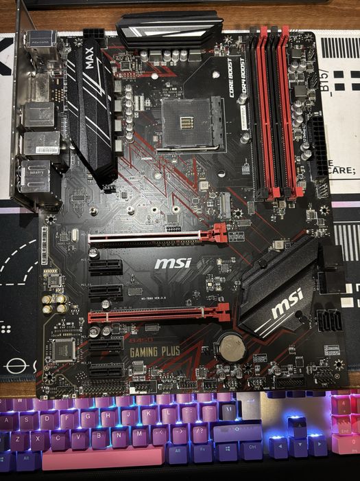 Placa de baza MSI B450 Gaming Plus socket AM4