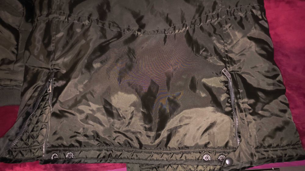 Geaca  de  iarna  Kaki,  Marimea   5 XL - Noua, cu  eticheta