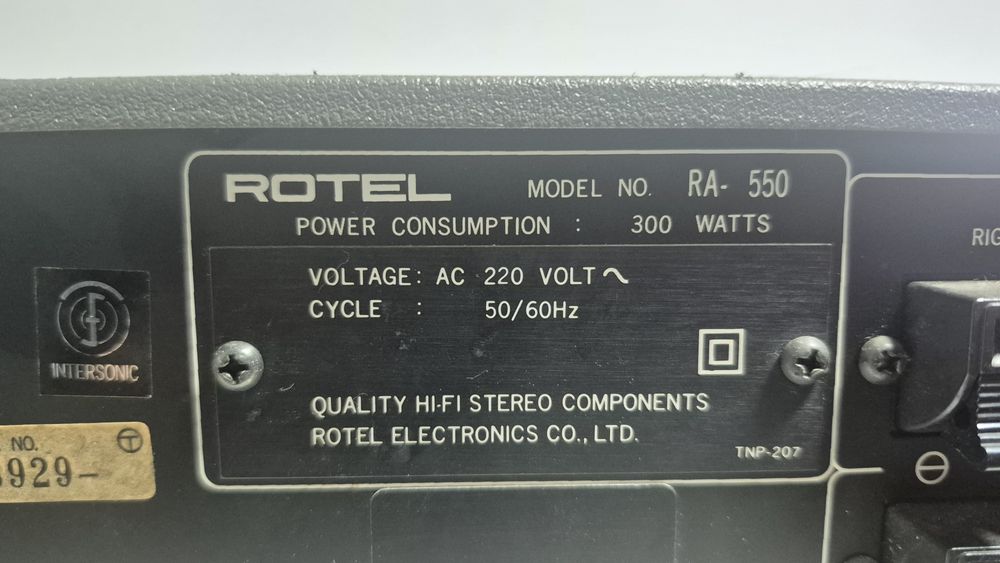 Amplificator Rotel RA-550
