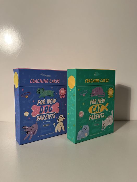 Обучителни карти - Coaching Cards for New Dog/ Cat Parents