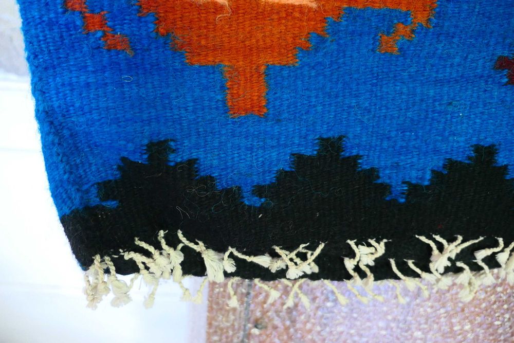 Covor Taranesc Lana Naturala Carpeta Populara ROMANIA 360/180cm NOUA