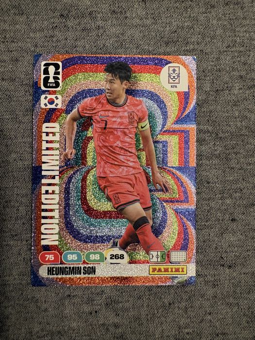 Cartonaș Limited Edition Heungmin Son