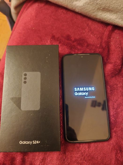 Samsung s24+,onyx black 512gb